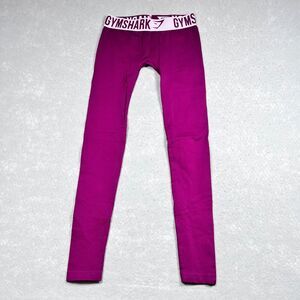 Gymshark Dry Compression Leggings Womens Size X-Small Maroon Athletic